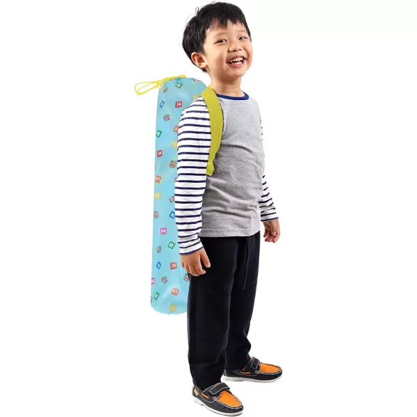 Idea Nuova Kids Indoor-Outdoor Folding Camp Chair with Carry Case, Cocomelon