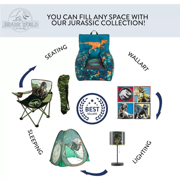Idea Nuova Kids Outdoor Beach Chair with Umbrella, Gabby's Dollhouse