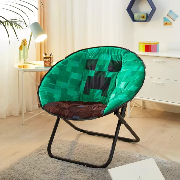 Idea Nuova Minnie Mouse Foldable Saucer Chair
