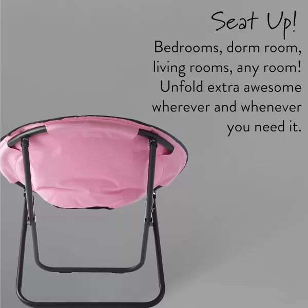 Idea Nuova Minnie Mouse Foldable Saucer Chair