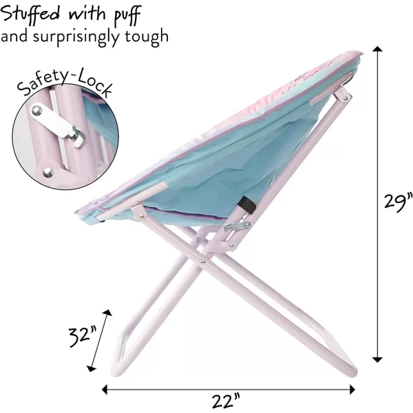 Idea Nuova Minnie Mouse Foldable Saucer Chair
