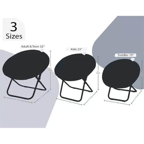 Idea Nuova Minnie Mouse Foldable Saucer Chair