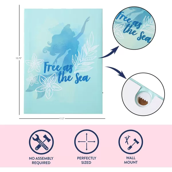 Idea Nuova Star Wars: The Mandalorian featuring The Child LED Canvas Wall Art, 15.75"x11.5"
