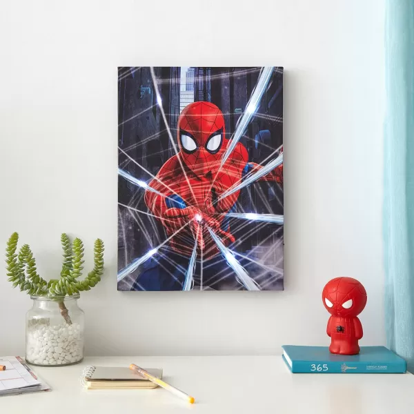 Idea Nuova Star Wars: The Mandalorian featuring The Child LED Canvas Wall Art, 15.75"x11.5"
