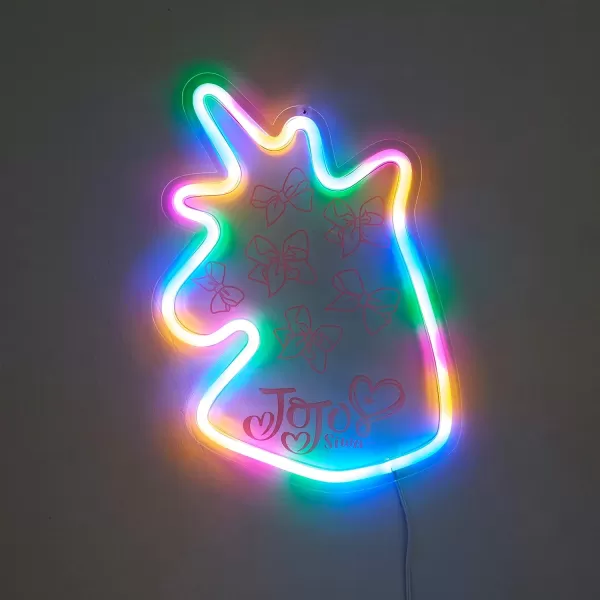 Idea Nuova Star Wars: The Mandalorian featuring The Child LED Neon Figural Mounted Wall Art, 11.8" L x 7.56" H x .55" D