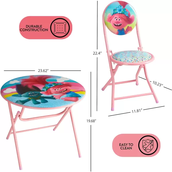 Idea Nuova Trolls Round Table and Chair Set
