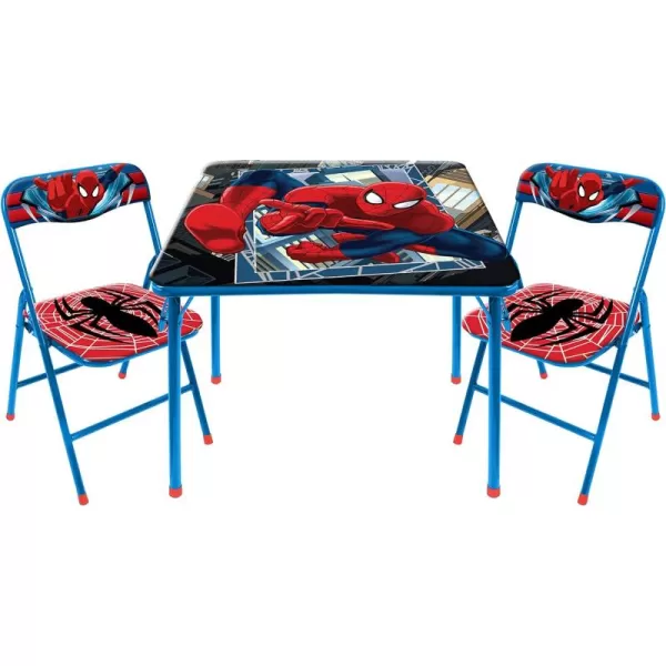 Baby Shark 3 Piece Children's Activity Square Table and Chair Set, Ages 3+