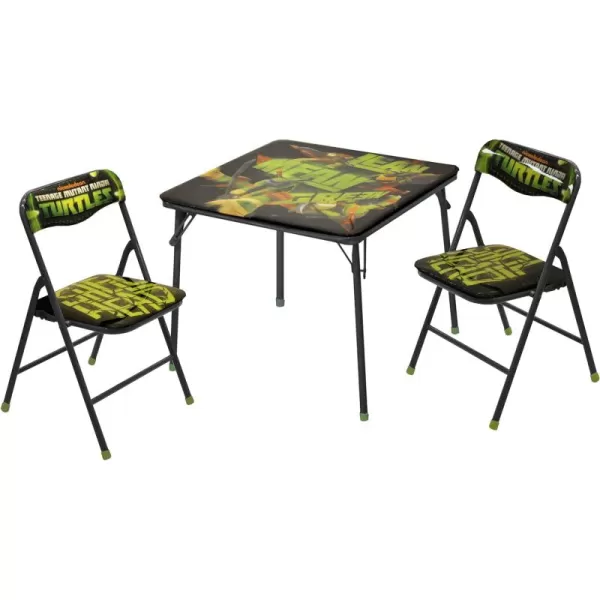 Baby Shark 3 Piece Children's Activity Square Table and Chair Set, Ages 3+