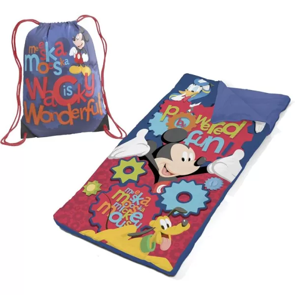 Idea Nuova 2 Piece Drawstring Sling Carry Bag with Sleeping Slumber Bag