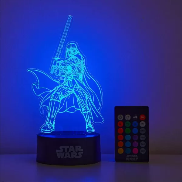 Idea Nuova 3D Acrylic LED Illusion Lamp, Harry Potter