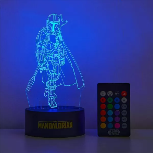 Idea Nuova 3D Acrylic LED Illusion Lamp, Harry Potter