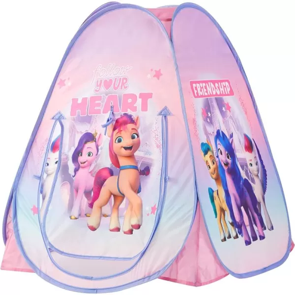 Idea Nuova Disney Minnie Mouse Collapsible Pop Up Indoor Outdoor Play Tent with UV Protection for Toddlers and Kids, 28" W x 28" L x 30" H