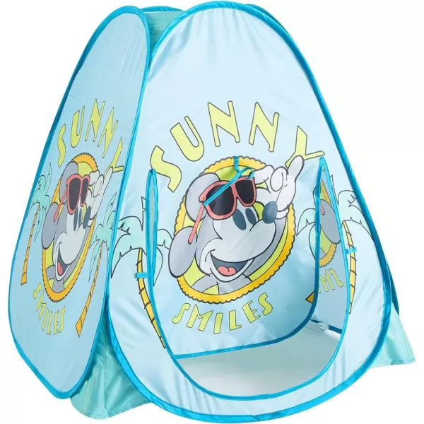Idea Nuova Disney Minnie Mouse Collapsible Pop Up Indoor Outdoor Play Tent with UV Protection for Toddlers and Kids, 28" W x 28" L x 30" H
