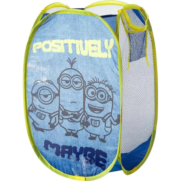 Idea Nuova JoJo Siwa Pop Up Hamper with Durable Carry Handles, 21'' H x 13.5'' W X 13.5'' L