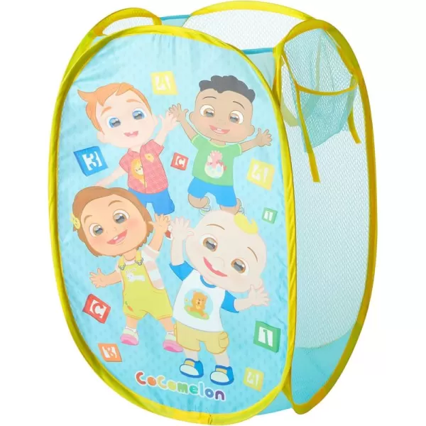 Idea Nuova JoJo Siwa Pop Up Hamper with Durable Carry Handles, 21'' H x 13.5'' W X 13.5'' L