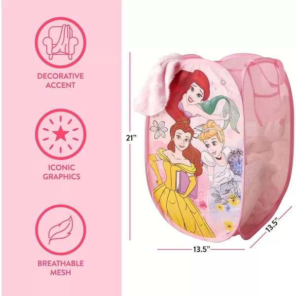 Disney Aladdin Pop Up Hamper with Durable Carry Handles, 21" H x 13.5" W X 13.5" L