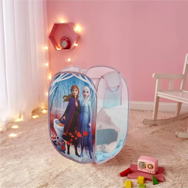 Disney Aladdin Pop Up Hamper with Durable Carry Handles, 21" H x 13.5" W X 13.5" L