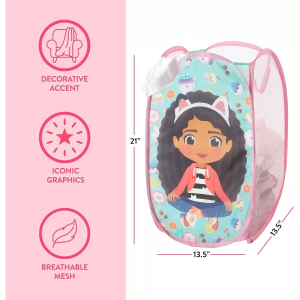 Disney Aladdin Pop Up Hamper with Durable Carry Handles, 21" H x 13.5" W X 13.5" L