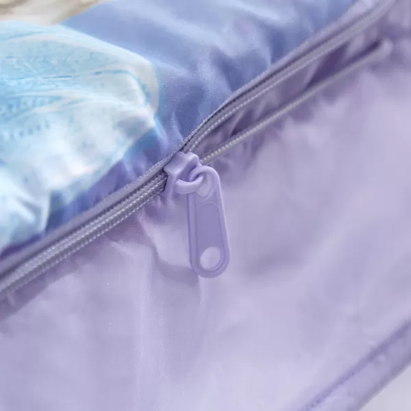 Disney Frozen 2 Foldable Slumber Cot with Detachable Printed Sleeping Bag Featuring Anna &amp; Elsa, Ages 3+