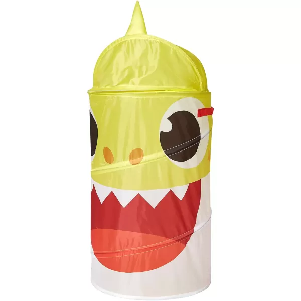 Idea Nuova Baby Shark Kids Pop Up Figural Laundry and Storage Hamper with Dome Lid