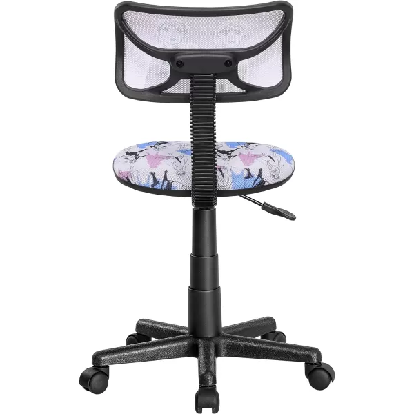 Idea Nuova Cars Swivel Mesh Rolling Desk Chair