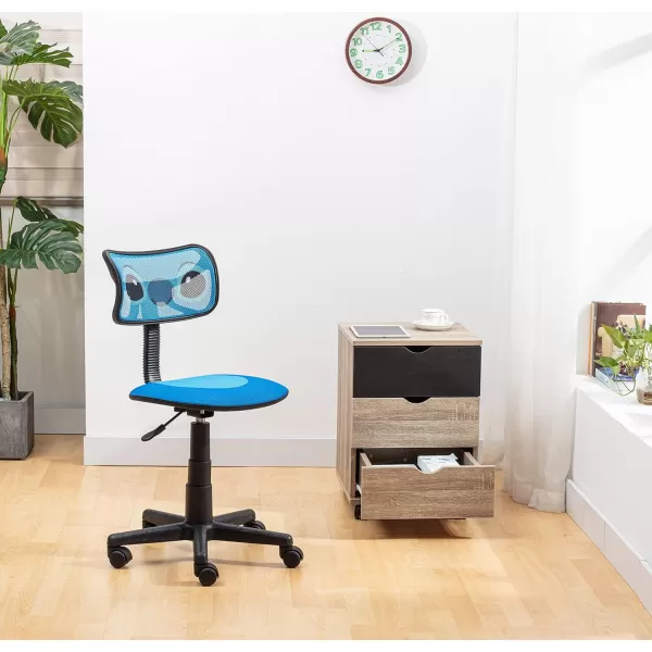 Idea Nuova Cars Swivel Mesh Rolling Desk Chair