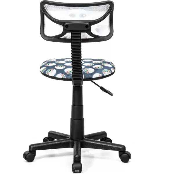 Idea Nuova Cars Swivel Mesh Rolling Desk Chair