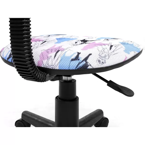 Idea Nuova Cars Swivel Mesh Rolling Desk Chair