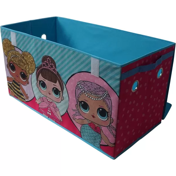 Idea Nuova Disney Mickey Mouse Collapsible Children’s Toy Storage Trunk, Durable with Soft Lid, 28.5"x 14.5"x16"