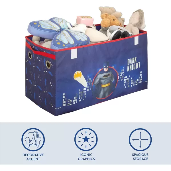 Idea Nuova Disney Mickey Mouse Collapsible Children’s Toy Storage Trunk, Durable with Soft Lid, 28.5"x 14.5"x16"
