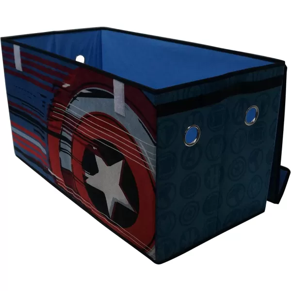 Idea Nuova Disney Mickey Mouse Collapsible Children’s Toy Storage Trunk, Durable with Soft Lid, 28.5"x 14.5"x16"