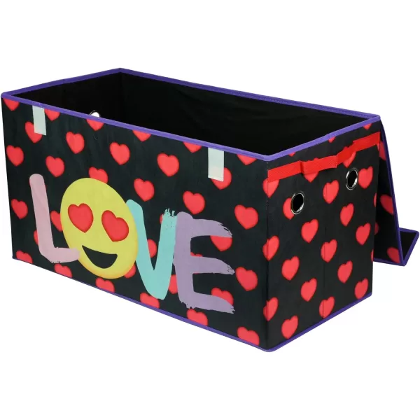 Idea Nuova Disney Mickey Mouse Collapsible Children’s Toy Storage Trunk, Durable with Soft Lid, 28.5"x 14.5"x16"