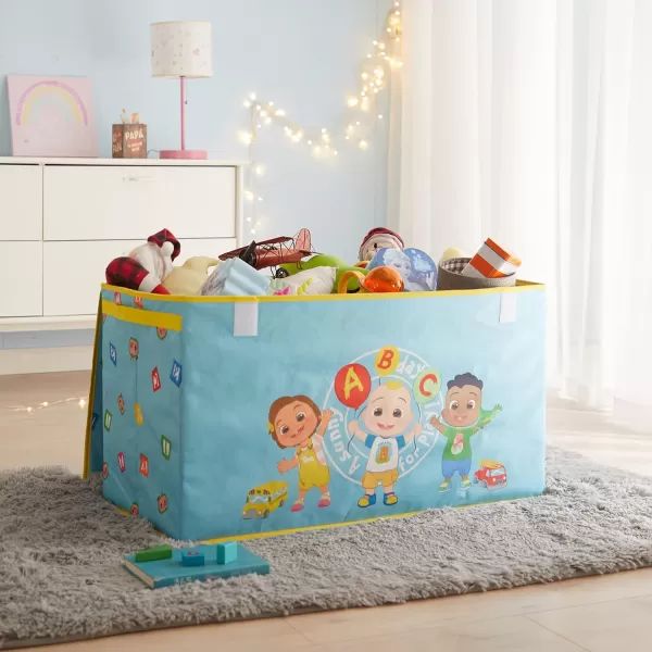 Idea Nuova Disney Mickey Mouse Collapsible Children’s Toy Storage Trunk, Durable with Soft Lid, 28.5"x 14.5"x16"