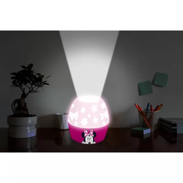 Idea Nuova Disney Mickey Mouse Scene Projection Kids Lamp and Nightlight