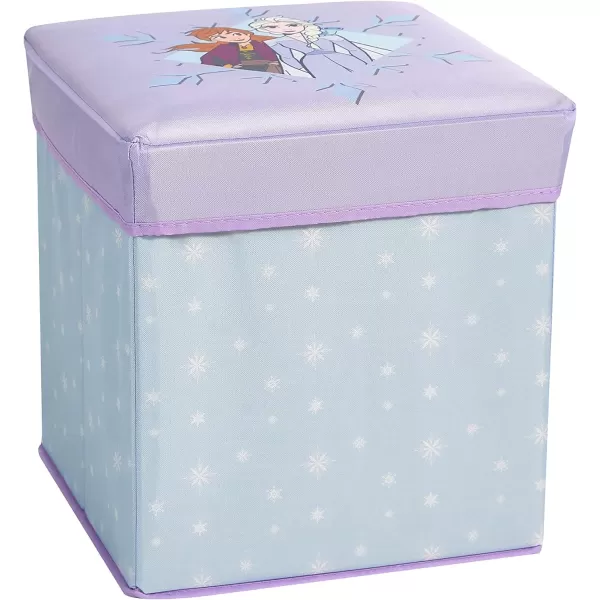 Idea Nuova Disney Minnie Mouse 3 Piece Collapsible Storage Set with Collapsible Ottoman, Bin and Figural Dome Pop Up Hamper, Pink