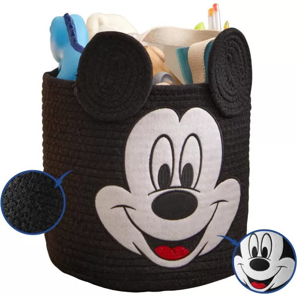 Idea Nuova Disney Winnie the Pooh Figural Rope Storage Organizer Basket, 10" H x 10" W