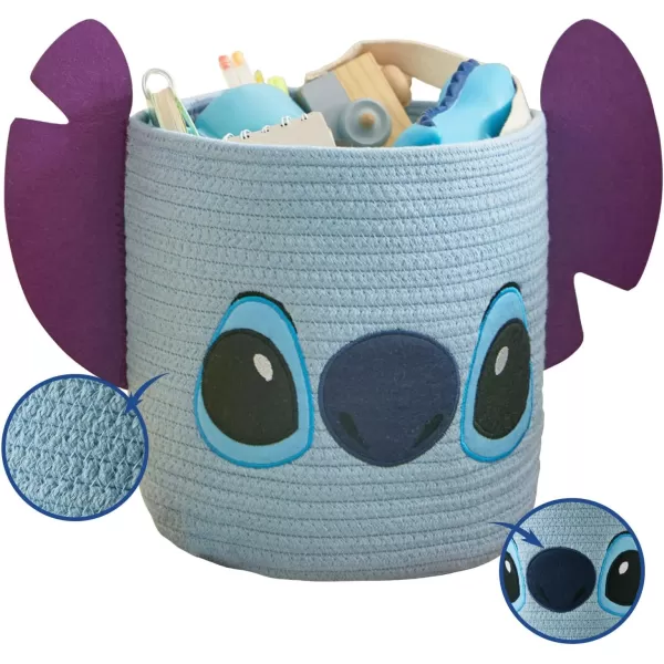 Idea Nuova Disney Winnie the Pooh Figural Rope Storage Organizer Basket, 10" H x 10" W