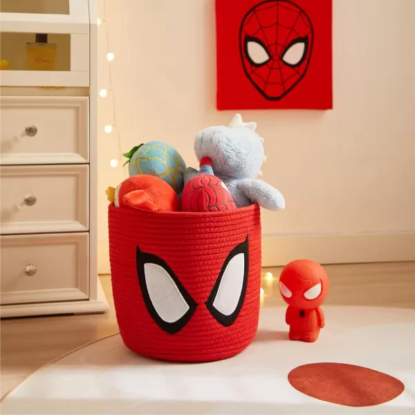 Idea Nuova Disney Winnie the Pooh Figural Rope Storage Organizer Basket, 10" H x 10" W