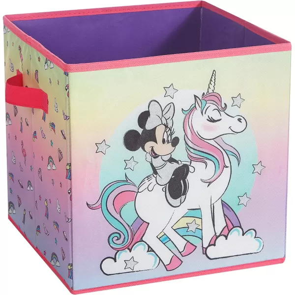 Idea Nuova DreamWorks Trolls 2 Pack Collapsible Storage 11.5" Cubes with LED Lights