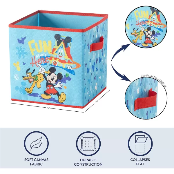 Idea Nuova Marvel Avengers Set of 2 Durable Storage Cubes with Handles