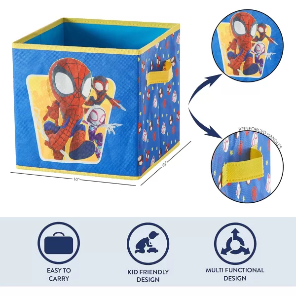 Idea Nuova Marvel Avengers Set of 2 Durable Storage Cubes with Handles