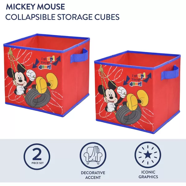 Idea Nuova Marvel Avengers Set of 2 Durable Storage Cubes with Handles