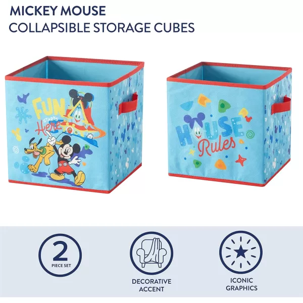 Idea Nuova Marvel Avengers Set of 2 Durable Storage Cubes with Handles