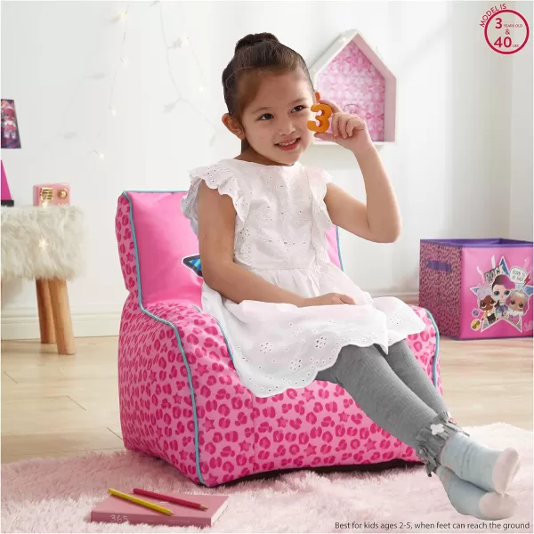 Idea Nuova Marvel Spiderman Toddler Nylon Bean Bag Chair with Piping &amp; Top Carry Handle, Large