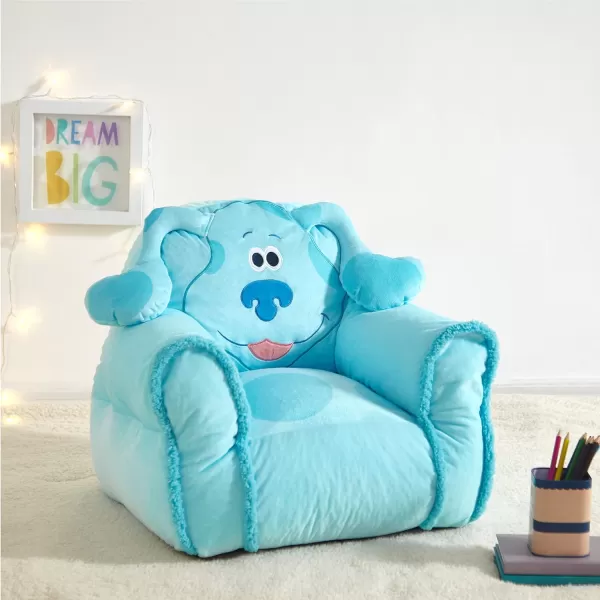 Idea Nuova Minnie Mouse Figural Sherpa Trim Bean Bag Chair, Small, Pink