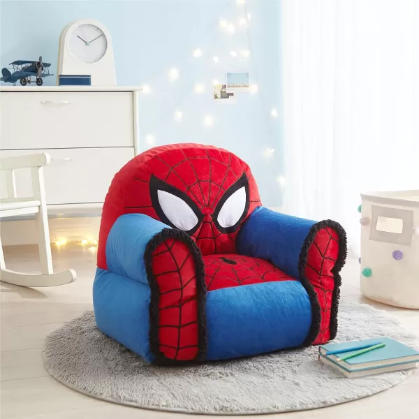 Idea Nuova Minnie Mouse Figural Sherpa Trim Bean Bag Chair, Small, Pink