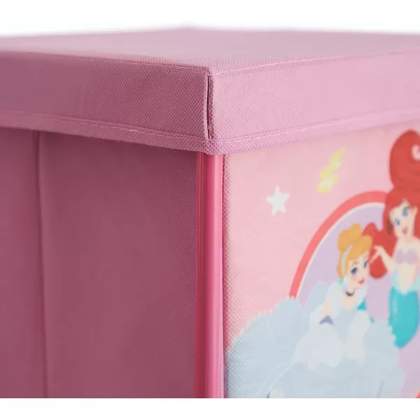 Idea Nuova Nickelodeon Jojo Siwa 3 Tier Fabric Storage Organizer with 3 Cubes and Removable Lid