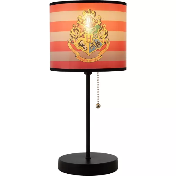 Idea Nuova Paw Patrol Chase, Rubble and Marshall Stick Table Kids Lamp with Pull Chain, Themed Printed Decorative Shade