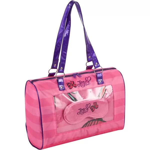 Idea Nuova Peppa Pig Sleepover Purse &amp; Eye Mask Set, Pink 46"x26"