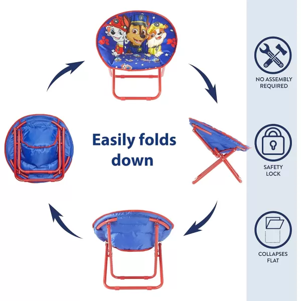 Idea Nuova Saucer Chair, Paw Patrol/Blue